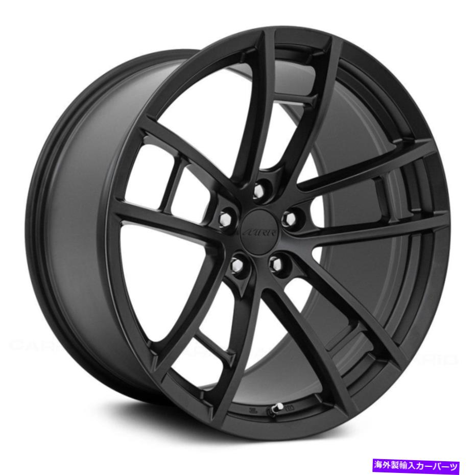 ホイール　４本セット MRR M392ホイール20x11（24、5x114.3、71.5）4のブラックリムセット MRR M392 Wheels 20x11 (24, 5x114.3, 71.5) Black Rims Set of 4【並行輸入品】 360,608円