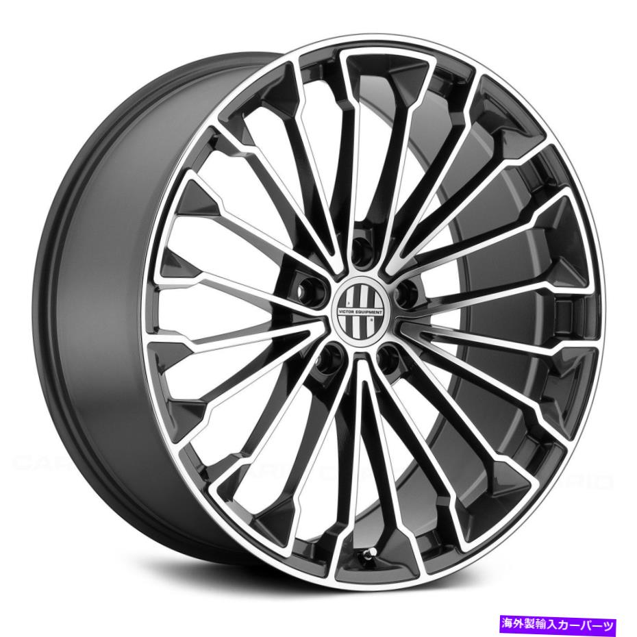 ホイール　４本セット Victor Wurttemburg Wheels 18x11（55、5x130、71.5）Gunmetal Rimsセット4 Victor WURTTEMBURG Wheels 18x11 (55, 5x130, 71.5) Gunmetal Rims Set of 4【並行輸入品】