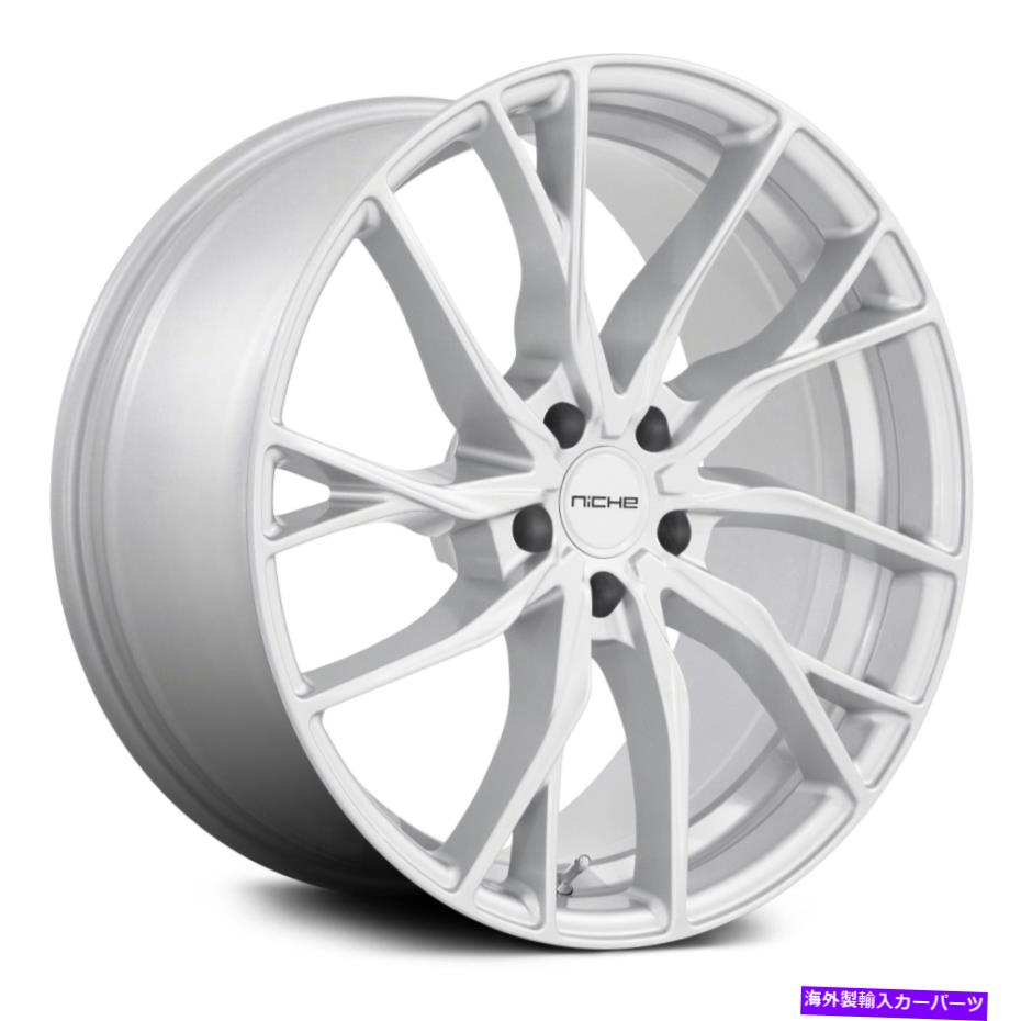 ホイール　４本セット Niche M273 NovaraWheels20x10.5（27、5x112、66.56）4のシルバーリムセット Niche M273 NOVARA Wheels 20x10.5 (27, 5x112, 66.56) Silver Rims Set of 4【並行輸入品】｜Us Custom Parts Shop USDM