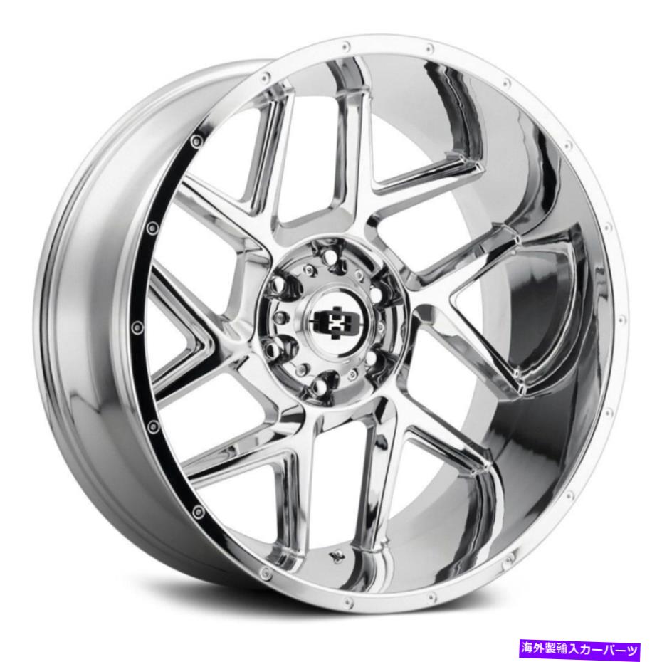ホイール　４本セット Vision 360 Sliverホイール22x12（-51、8x170、125.2）4のChrome Rimsセット Vision 360 SLIVER Wheels 22x12 (-51, 8x170, 125.2) Chrome Rims Set of 4【並行輸入品】 417,483円