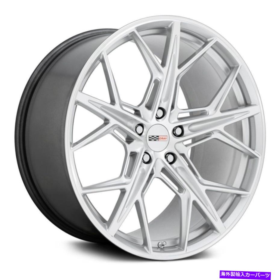 ホイール　４本セット クレイハンマーヘッドホイール19x9（38、5x120.65、67.06）4のシルバーリムセット Cray HAMMERHEAD Wheels 19x9 (38, 5x120.65, 67.06) Silver Rims Set of 4【並行輸入品】