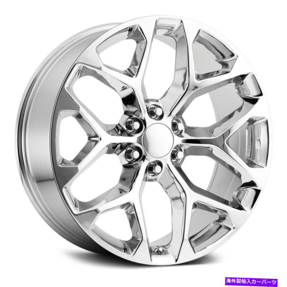 ホイール 4本セット OEパフォーマンス176Cホイール22x9(24、6x139.7、78.1)4のクロムリムセット OE Performance 176C Wheels 22x9 (24, 6x139.7, 78.1) Chrome Rims Set of 4【並行輸入品】