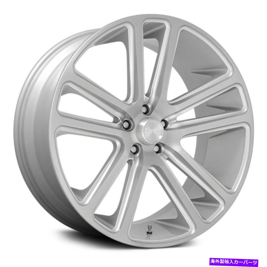 ホイール 4本セット ダブS257フレックスホイール26x10(30、6x139.7、78.1)シルバーリムセット4 Dub S257 FLEX Wheels 26x10 (30, 6x139.7, 78.1) Silver Rims Set of 4【並行輸入品】|Us Custom Parts Shop USDM