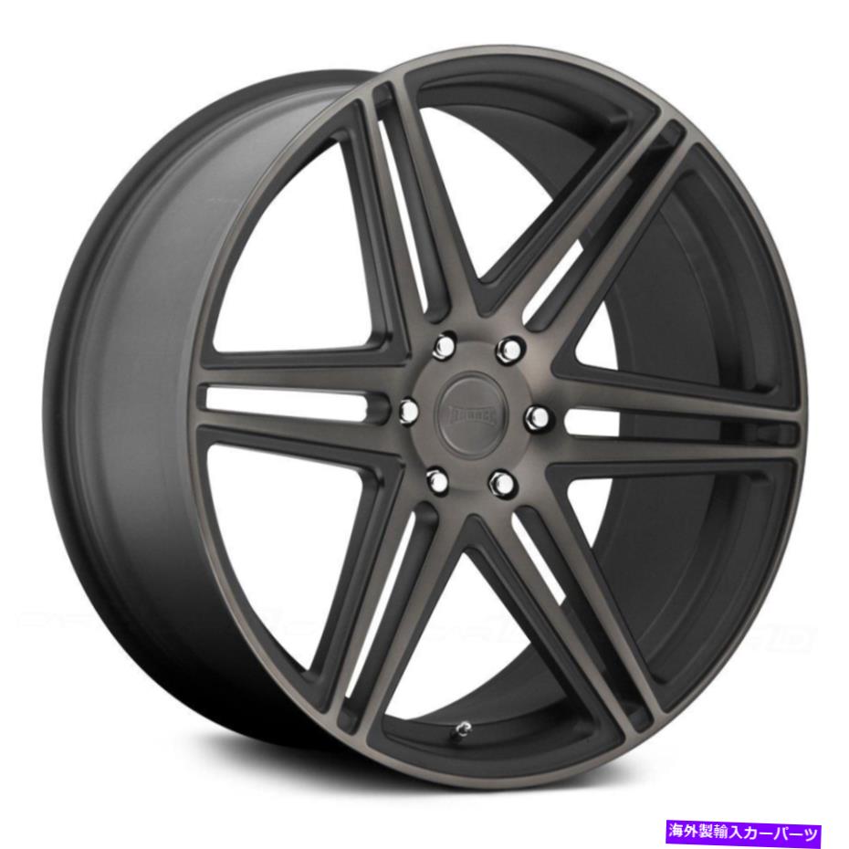 ホイール 4本セット Dub S123 Skillzホイール24x10(30、6x139.7、78.1)4のブラックリムセット Dub S123 SKILLZ Wheels 24x10 (30, 6x139.7, 78.1) Black Rims Set of 4【並行輸入品】