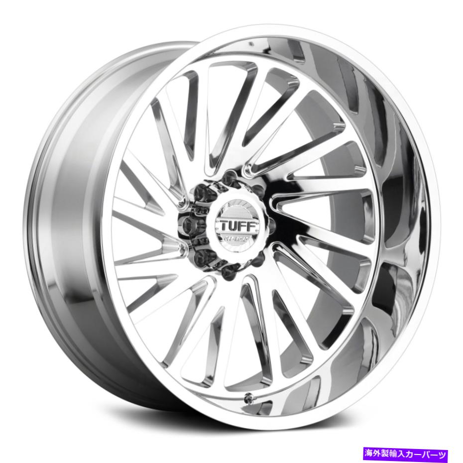 ホイール　４本セット Tuff T2Aホイール22x12（-45、8x170、125.1）4のChrome Rimsセット TUFF T2A Wheels 22x12 (-45, 8x170, 125.1) Chrome Rims Set of 4【並行輸入品】｜Us Custom Parts Shop USDM
