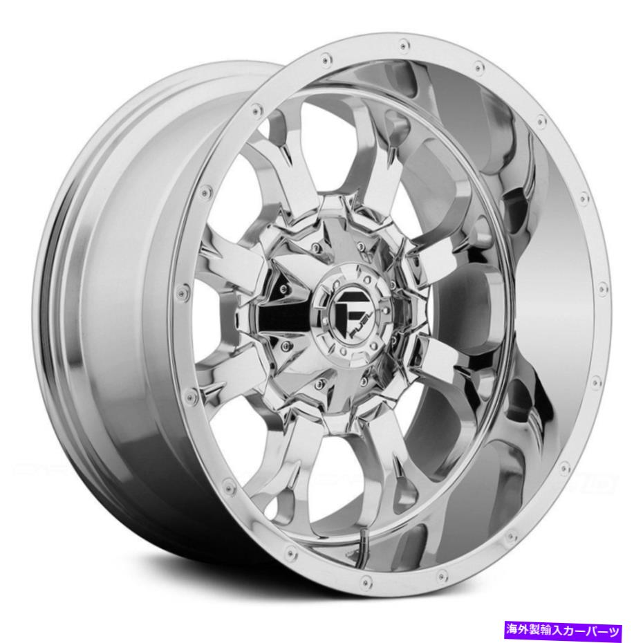 ホイール　４本セット Fuel D516 Krank 1PCホイール20x9（1、8x180、125.1）4のChrome Rimsセット Fuel D516 KRANK 1PC Wheels 20x9 (1, 8x180, 125.1) Chrome Rims Set of 4【並行輸入品】｜Us Custom Parts Shop USDM