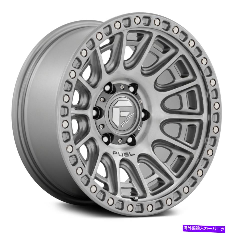 ホイール 4本セット 燃料D833サイクル1PCホイール20x9(1、5x127、71.5)4のプラチナリムセット Fuel D833 CYCLE 1PC Wheels 20x9 (1, 5x127, 71.5) Platinum Rims Set of 4【並行輸入品】