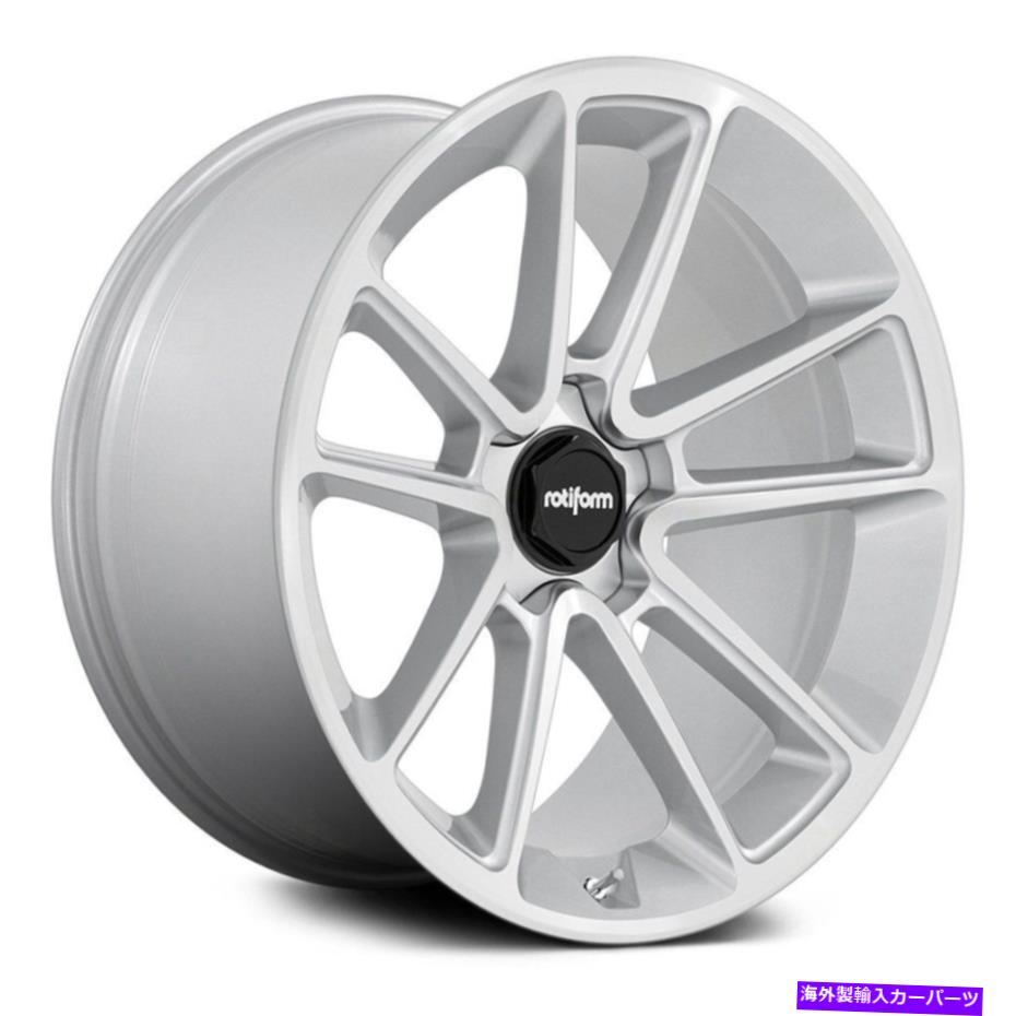ホイール　４本セット 回転型BTLホイール21x10.5（15、5x120.65、74.1）4のシルバーリムセット Rotiform BTL Wheels 21x10.5 (15, 5x120.65, 74.1) Silver Rims Set of 4【並行輸入品】｜Us Custom Parts Shop USDM 388,179円