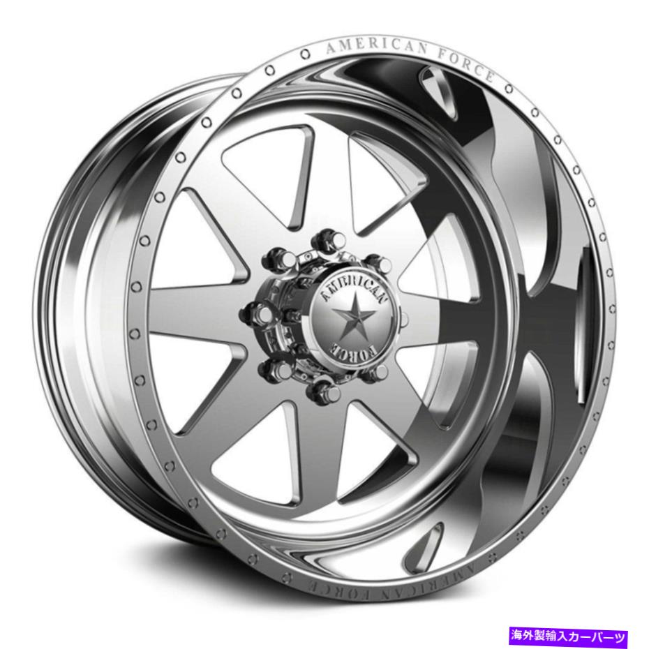 ホイール 4本セット American Force 11 Independence SSホイール20x12(-40、8x180)4のリムセット American Force 11 Independence SS Wheels 20x12 (-40, 8x180) Rims Set of 4【並行輸入品】|Us Custom Parts Shop USDM