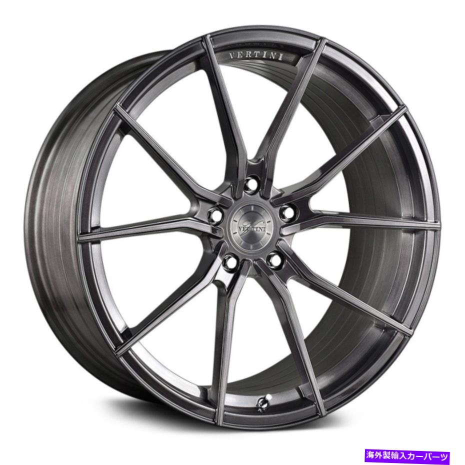 ホイール　４本セット Vertini RFS1.2ホイール19x10（30、5x120.65、70.3）4のチタンリムセット Vertini RFS1.2 Wheels 19x10 (30, 5x120.65, 70.3) Titanium Rims Set of 4【並行輸入品】