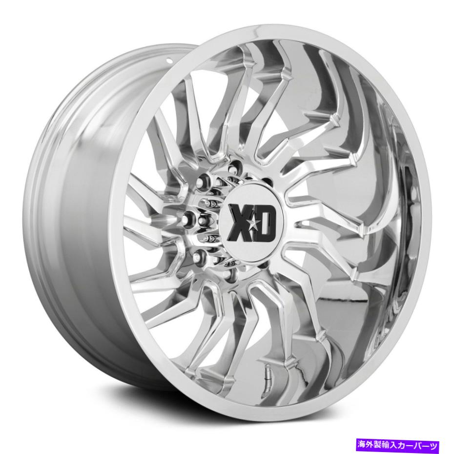 ホイール 4本セット XDシリーズXD858テンションホイール20x10(-18、8x180、124.2)4のクロムリムセット XD Series XD858 TENSION Wheels 20x10 (-18, 8x180, 124.2) Chrome Rims Set of 4【並行輸入品】|Us Custom Parts Shop USDM