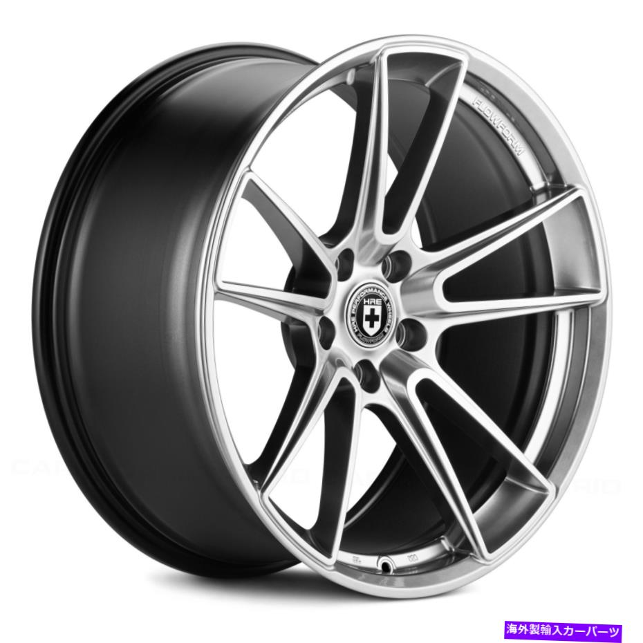 ホイール　４本セット HRE FF04ホイール20x10（40、5x114.3、73.1）チタンリムセット4 HRE FF04 Wheels 20x10 (40, 5x114.3, 73.1) Titanium Rims Set of 4【並行輸入品】