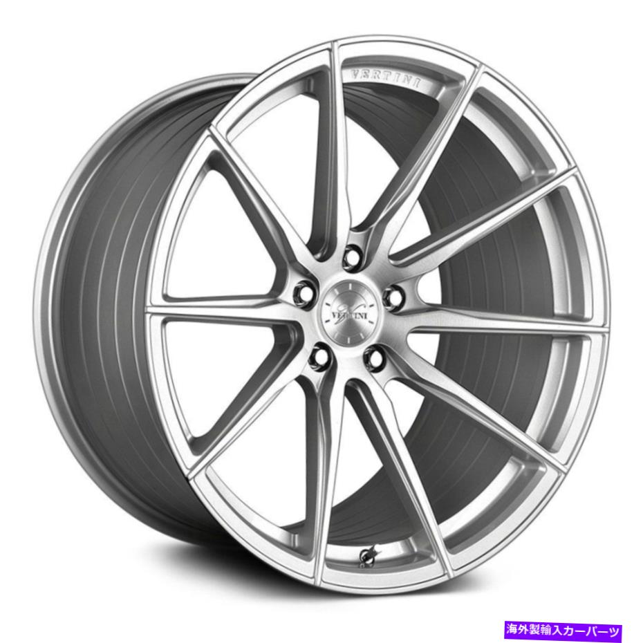 ホイール　４本セット Vertini RFS1.1ホイール20x11（70、5x120.65、70.3）4のシルバーリムセット Vertini RFS1.1 Wheels 20x11 (70, 5x120.65, 70.3) Silver Rims Set of 4【並行輸入品】