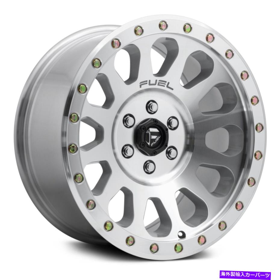 ホイール　４本セット 燃料D647ベクター1PCホイール20x9（1、6x139.7、106.1）4の磨かれたリムセット Fuel D647 VECTOR 1PC Wheels 20x9 (1, 6x139.7, 106.1) Polished Rims Set of 4【並行輸入品】