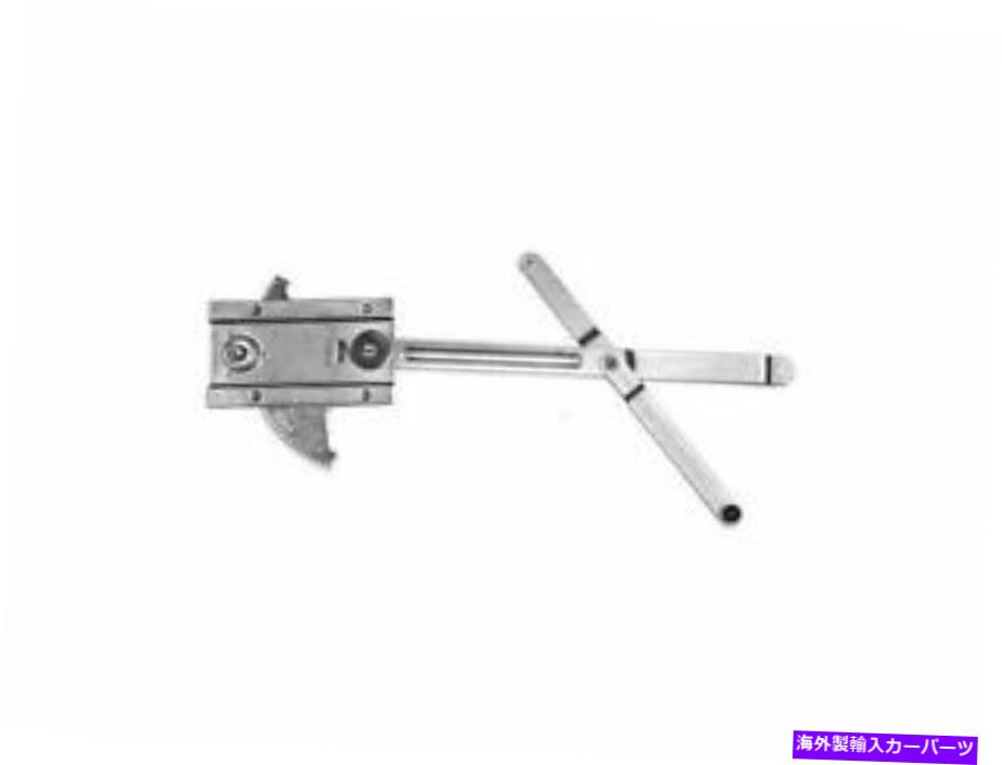 Window Regulator フロント左 - ドライバーサイドウィンドウレギュレータはシボレーC10パネル1964-1966 33QGDHに適合します Front Left - Driver Side Window Regulator fits Chevy C10 Panel 1964-1966 33QGDH【並行輸入品】