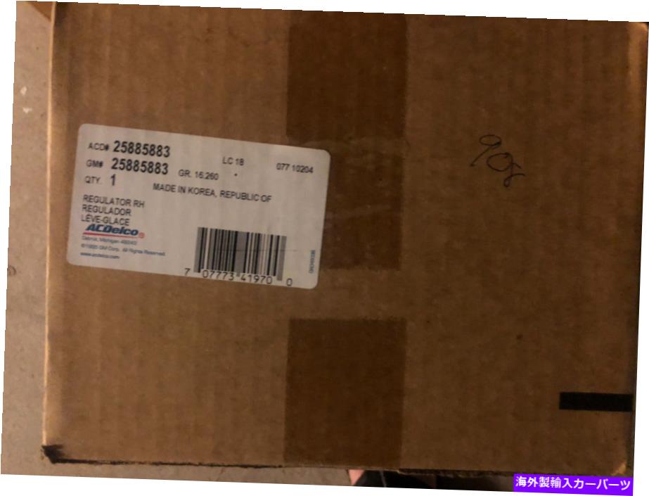 Window Regulator 25885883 ACデルコリアウィンドウレギュレーターに適合する07-14タホエスカレードユーコン 25885883 AC DELCO Rear Window Regulator Fits 07-14 Tahoe Escalade Yukon【並行輸入品】 45,936円