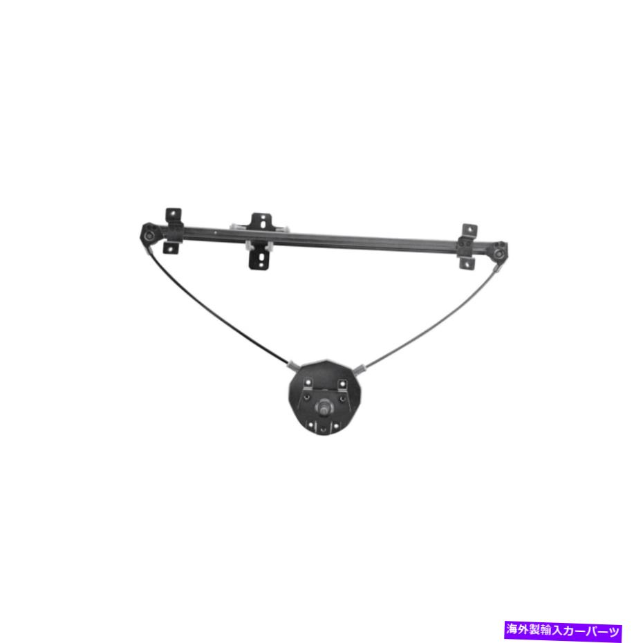 Window Regulator シボレーのマニュアルウィンドウレギュレータードライバー側ガオポンティアックスズキ2ドア Manual Window Regulator Driver Side For Chevrolet Geo Pontiac Suzuki 2 Door【並行輸入品】