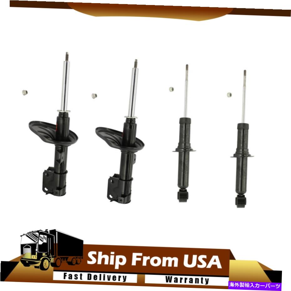 サスペンション フロントリア4x KYBサスペンションストラットフィット2006-2010 Mitsubishi Eclipse GT_WT Front Rear 4X KYB Suspension Strut fits 2006-2010 MITSUBISHI ECLIPSE GT_WT【並行輸入品】