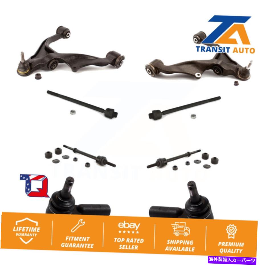 サスペンション フロントサスペンションコントロールアームボールジョイントタイロッドエンドリンクキット（8PC）ドッジRAM用 Front Suspension Control Arm Ball Joint Tie Rod End Link Kit (8Pc) For Dodge Ram【並行輸入品】｜Us Custom Parts Shop USDM