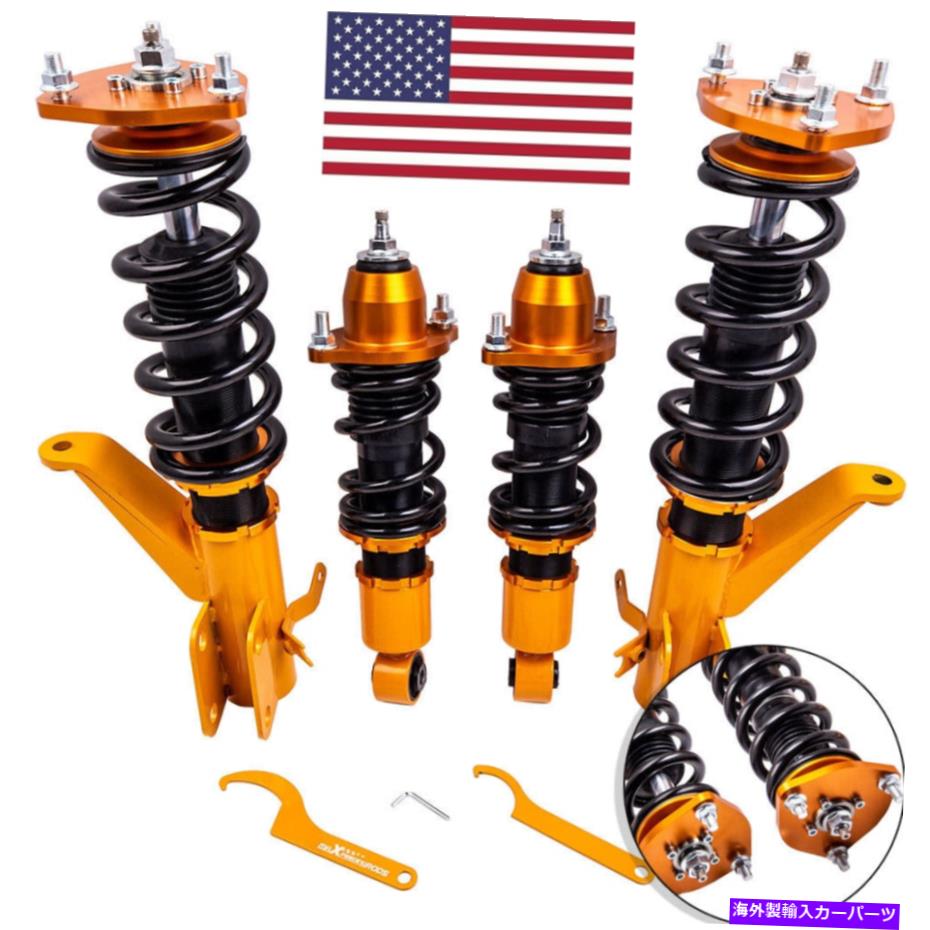 サスペンション ホンダシビックEM2のコイルオーバーサスペンションキット2001-2005 24レベル減衰調整 Coilover Suspension Kit For Honda Civic EM2 2001-2005 24 levels damping adjustab【並行輸入品】｜Us Custom Parts Shop USDM