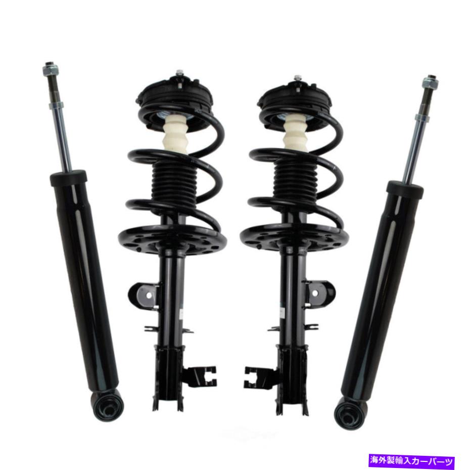 サスペンション サスペンションストラットとショックアブソーバーアセンブリキットTRQフィット2015日産ムラーノ Suspension Strut and Shock Absorber Assembly Kit TRQ fits 2015 Nissan Murano【並行輸入品】｜Us Custom Parts Shop USDM