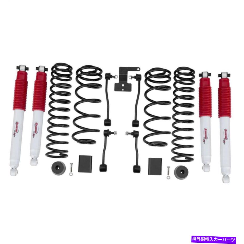 サスペンション Rancho RS66121BR5-2-AD 2018-2021のRanchoサスペンションシステムジープラングラーリア Rancho RS66121BR5-2-AD Rancho Suspension System for 2018-2021 Jeep Wrangler Rear【並行輸入品】