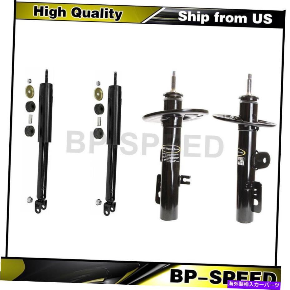 サスペンション リンカーンMKのためのリアフロントショックアブソーバーショックストラット4xモンローショックとストラット Rear Front Shock Absorber Shocks Strut 4X Monroe Shocks & Struts For Lincoln MKS【並行輸入品】