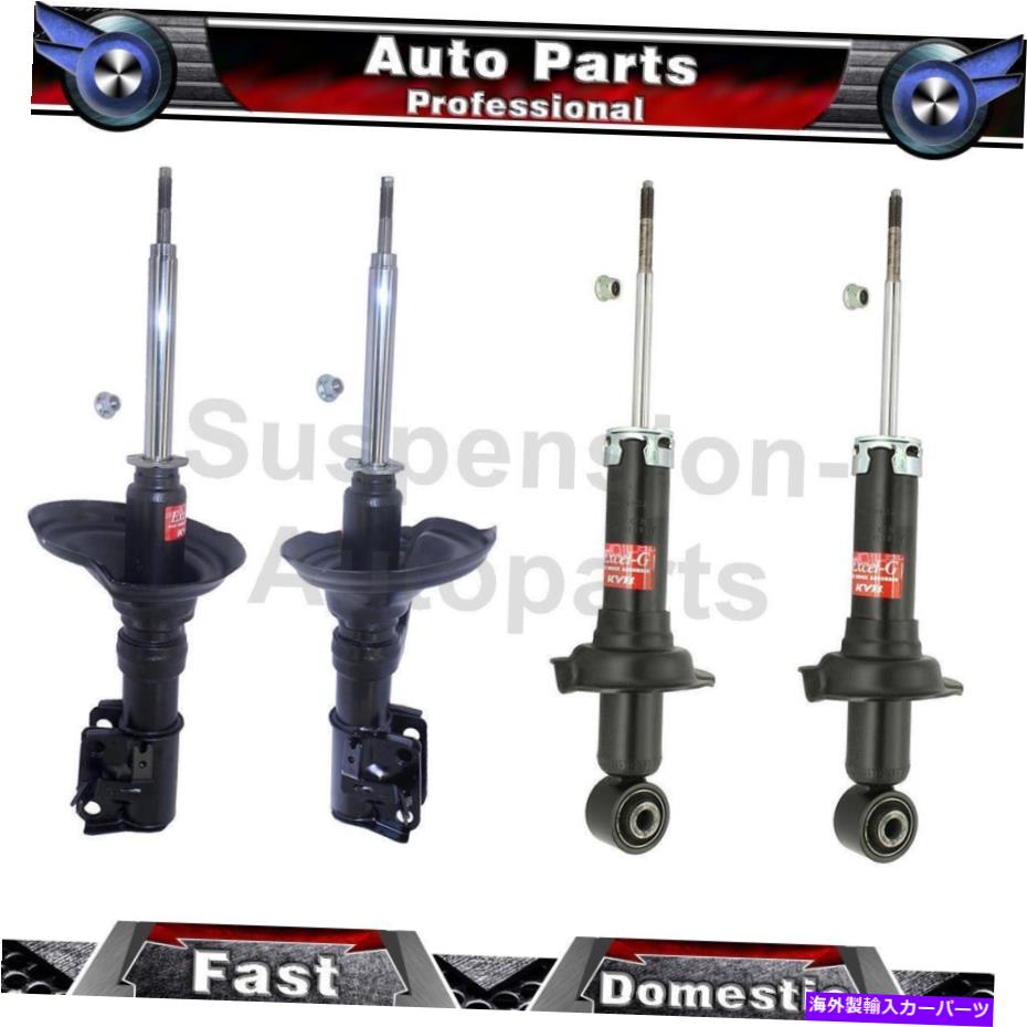 サスペンション CR-V 4X KYBショック＆ストラットリアフロント左前面サスペンションストラット Fits CR-V 4X KYB Shocks & Struts Rear Front Left Front Right Suspension Strut【並行輸入品】