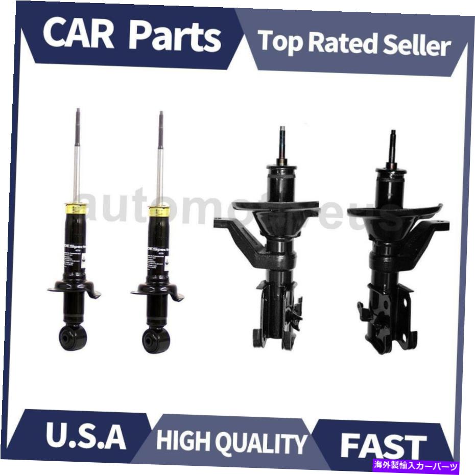 サスペンション リアフロント左+右サスペンションストラット4PCS Acura 2002-2004のモンローキット Rear Front Left+Right Suspension Strut 4PCS Monroe Kit For Acura 2002-2004【並行輸入品】