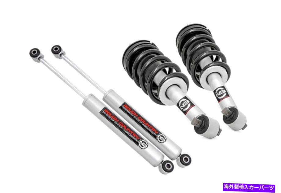 サスペンション ラフカントリー2 "N3ロードストラット＆N3コンボ14-18シボレー/GMC 1500-4SCGM14182 Rough Country 2" N3 Loaded Struts & N3 Combo 14-18 Chevy/GMC 1500 - 4SCGM14182【並行輸入品】｜Us Custom Parts Shop USDM