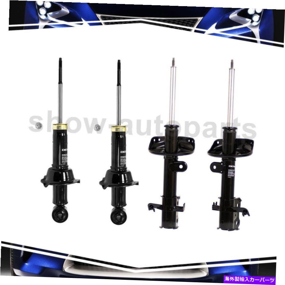 サスペンション モンローショック&ストラットリアフロント左右右右4OFサスペンションストラットホンダCR-V Monroe Shocks & Struts Rear Front Left Right 4Of Suspension Strut For Honda CR-V【並行輸入品】