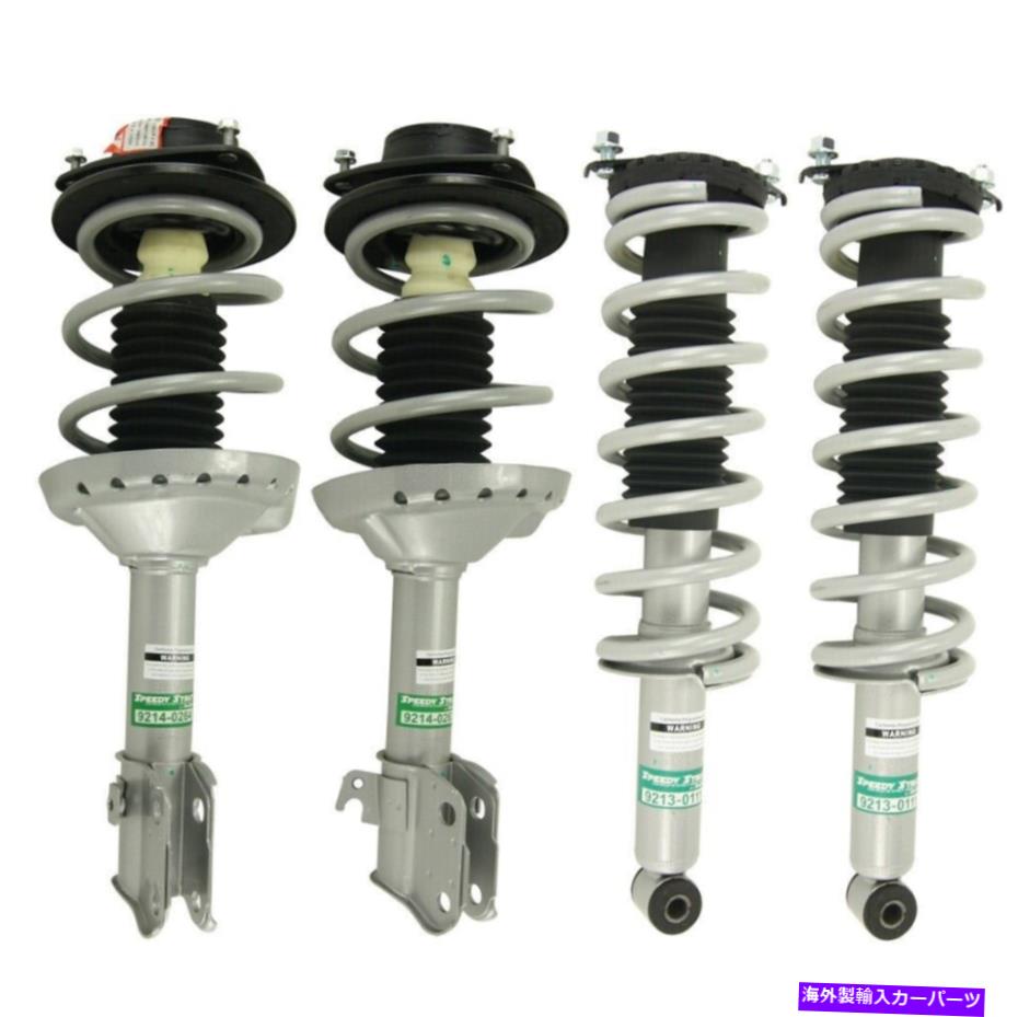 サスペンション フロントとリアの完全なストラットアセンブリに適合する05-09スバルアウトバックフロントリア Front and Rear Complete Strut Assembly fits 05-09 Subaru Outback Front Rear【並行輸入品】｜Us Custom Parts Shop USDM