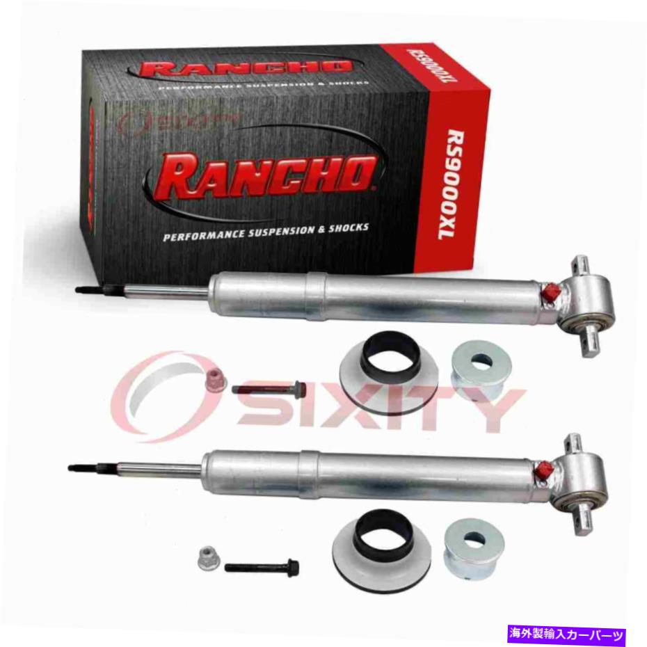 サスペンション 2 PC RanchoRS9000XLフロントサスペンションストラット2007-2013シボレーWLのストラット 2 pc Rancho RS9000XL Front Suspension Struts for 2007-2013 Chevrolet wl【並行輸入品】