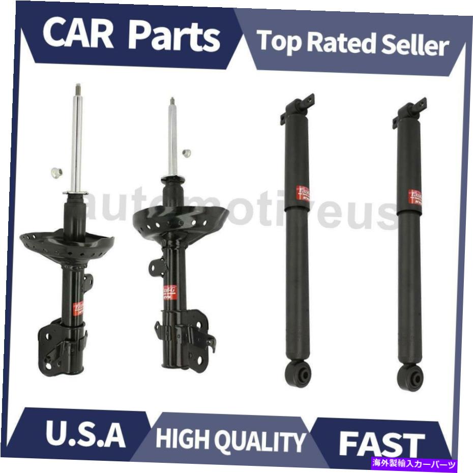 サスペンション KYB 4PCSフロント +リアショックアブソーバーストラット2005-2007ホンダオデッセイ KYB 4PCS Front + Rear Shock Absorber Strut For 2005-2007 Honda Odyssey【並行輸入品】｜Us Custom Parts Shop USDM