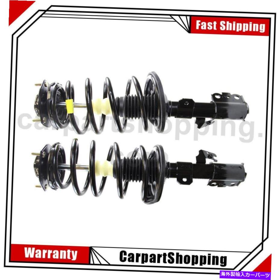 サスペンション 2つのモンローショックサスペンションストラットとコイルスプリングアセンブリフロントレクサスRX350 2 Monroe Shocks Suspension Struts and Coil Spring Assembly Front For Lexus RX350【並行輸入品】