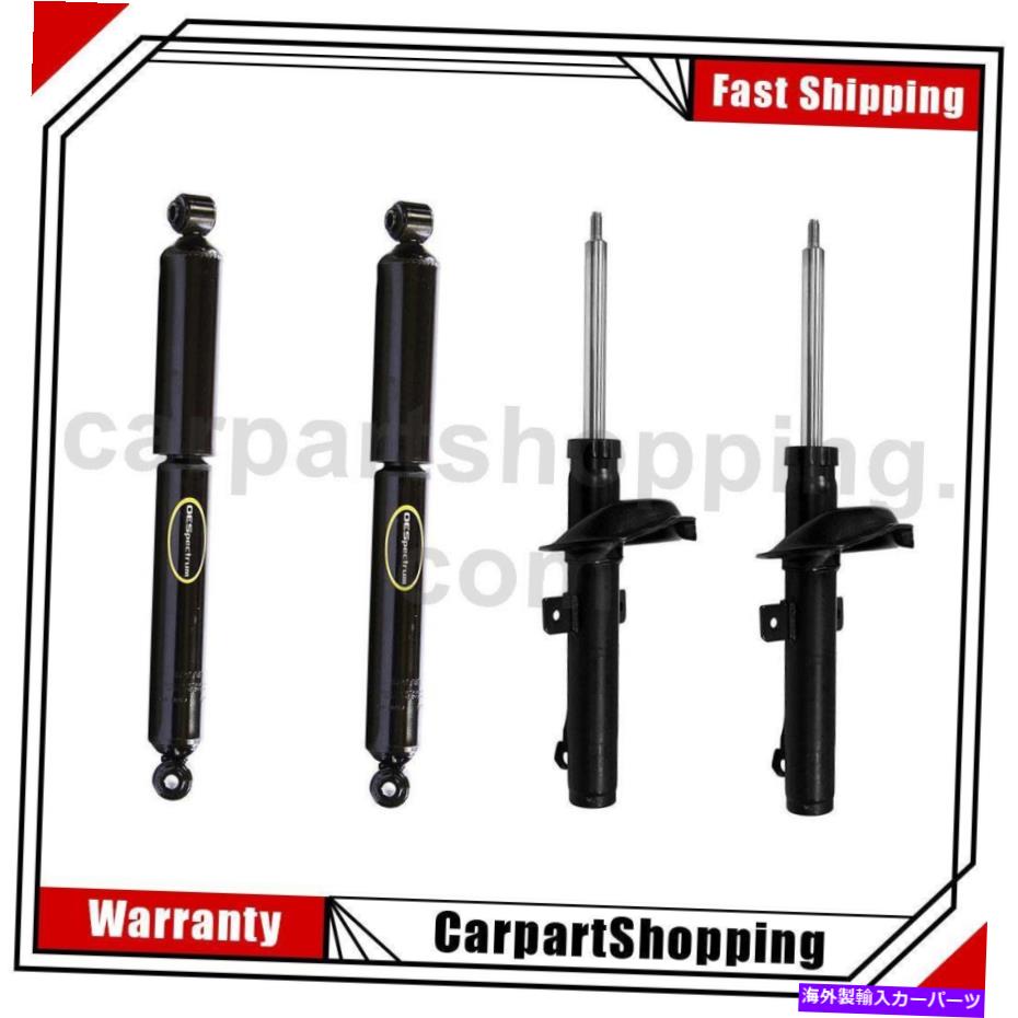 サスペンション 4つのモンローショック＆ストラットショックアブソーバーストラットフロントリアのフォード2010-2013 4 Monroe Shocks & Struts Shock Absorber Strut Front Rear For Ford 2010-2013【並行輸入品】｜Us Custom Parts Shop USDM