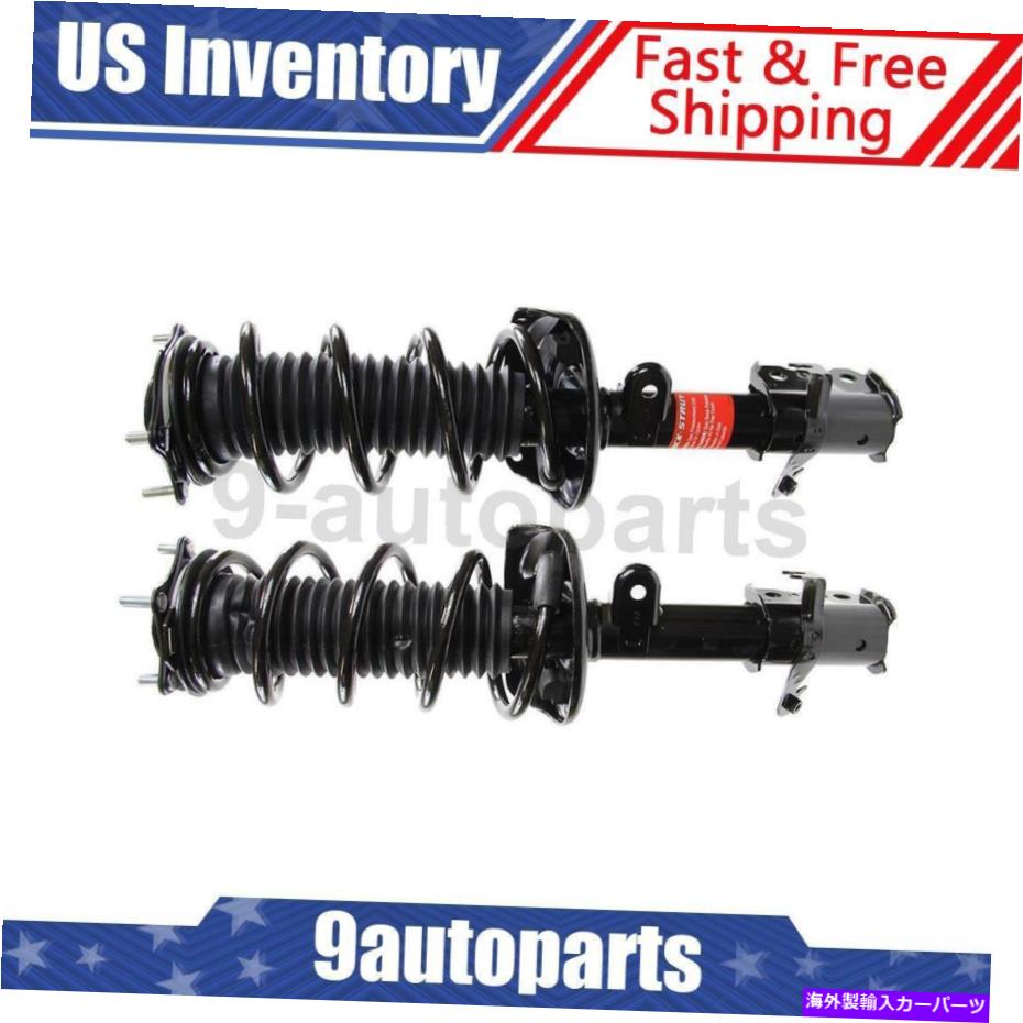サスペンション 2007-2012 ACURA RDXのモンローコンプリートストラット＆コイルスプリングフロントセット2 Monroe Complete Strut & Coil Spring Front Set of 2 For 2007-2012 Acura RDX【並行輸入品】