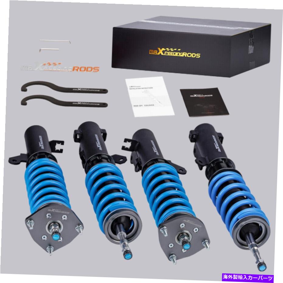 サスペンション Racing Coilover 24ステップ調整可能なサスペンションヒュンダイティブロン2番目。 Gen 03-08 Racing Coilover 24-Step Adjustable Suspension for Hyundai Tiburon 2nd. Gen 03-08【並行輸入品】｜Us Custom Parts Shop USDM