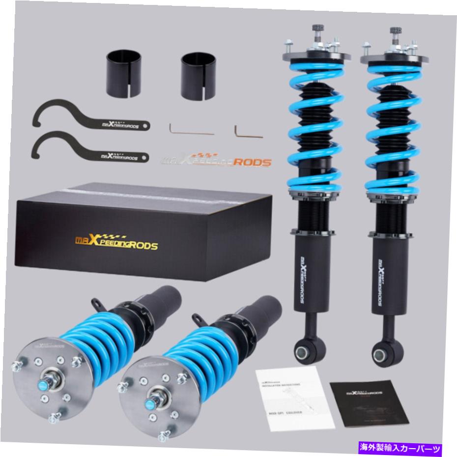 サスペンション maxpeedingrods cot6コイルオーバーBMW 5シリーズxi awd 04-10用ショック＆スプリング MaXpeedingrods COT6 Coilovers Shocks & Springs For BMW 5 series XI AWD 04-10【並行輸入品】