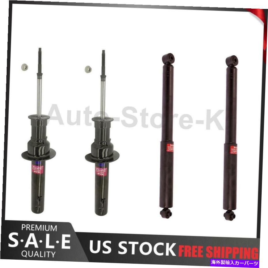 サスペンション Kybフロントリアショック2005-2010の4の完全なストラットセットジープグランドチェロキー KYB Front Rear Shock Complete Strut Set of 4 For 2005-2010 Jeep Grand Cherokee【並行輸入品】 123,640円