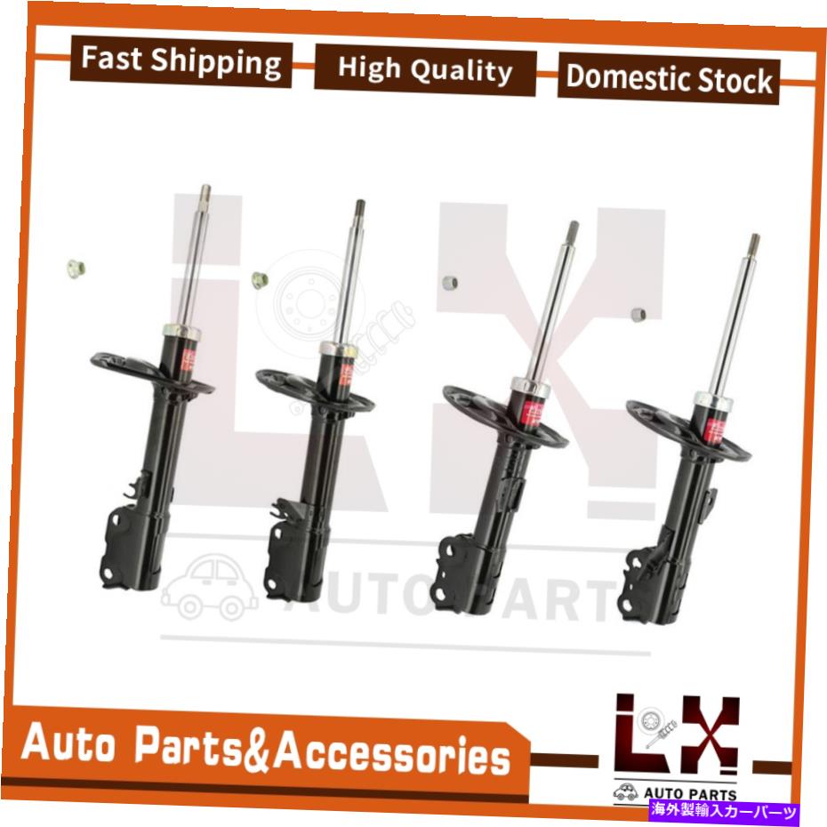 サスペンション KYB 4X Front＆Rear Struts Shocks Assembly for 2007-2008 Lexus ES350 KYB 4X FRONT & REAR Struts Shocks Assembly For 2007-2008 LEXUS ES350【並行輸入品】｜Us Custom Parts Shop USDM