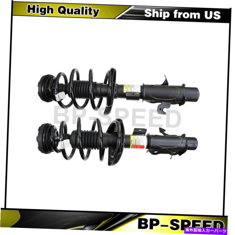 サスペンション シボレーカマロ2014-2015 2 xフロントストラットとコイルスプリングアセンブリ Fits Chevrolet Camaro 2014-2015 2 X FrontStrut and Coil Spring Assy【並行輸入品】