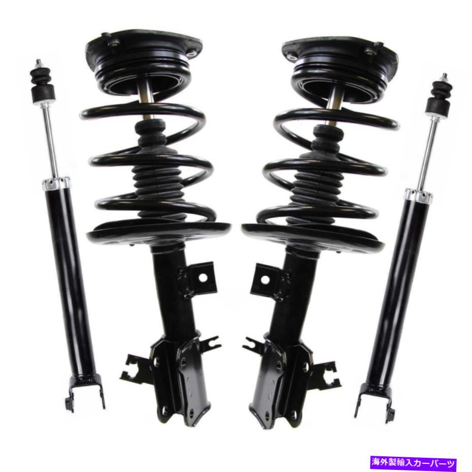 サスペンション 2009-2012 2013 2014 for Nissan Maxima Front Complete Strut and Lear Shockセット For 2009-2012 2013 2014 Nissan Maxima Front Complete Strut and Rear Shock Set【並行輸入品】｜Us Custom Parts Shop USDM