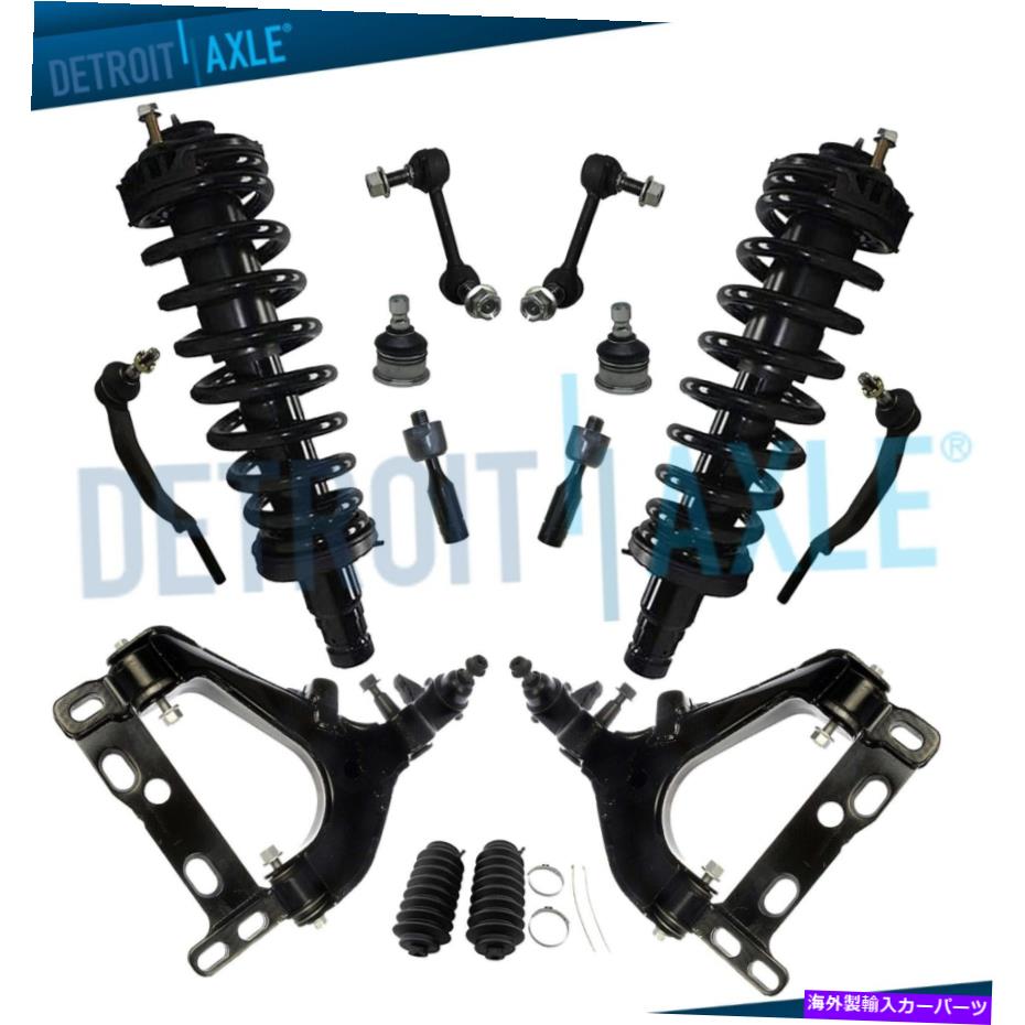 サスペンション 14PCフロントコントロールアームストラットシボレートレイルブレイザーGMCエンボイの完全なアセンブリ 14pc Front Control Arms Struts Complete Assembly for Chevy Trailblazer GMC Envoy【並行輸入品】｜Us Custom Parts Shop USDM