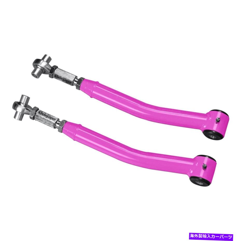 サスペンション Jeep Wrangler JK 18 Steinjager後部上部二重調整可能な制御アーム For Jeep Wrangler JK 18 Steinjager Rear Upper Double Adjustable Control Arms【並行輸入品】