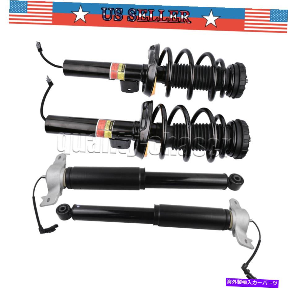 サスペンション 4PCSショックアブソーバーストラット13-19キャデラックXTS 3.6L用の電動フロントとリア付き 4Pcs Shock Absorber Struts w/ Electric Front & Rear for 13-19 Cadillac XTS 3.6L【並行輸入品】｜Us Custom Parts Shop USDM