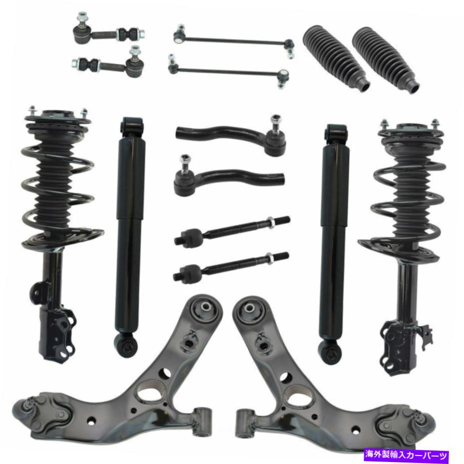 サスペンション サスペンションキットスポーツTRQ PSA32020に適合2006トヨタRAV4 Suspension Kit-Sport TRQ PSA32020 fits 2006 Toyota RAV4【並行輸入品】