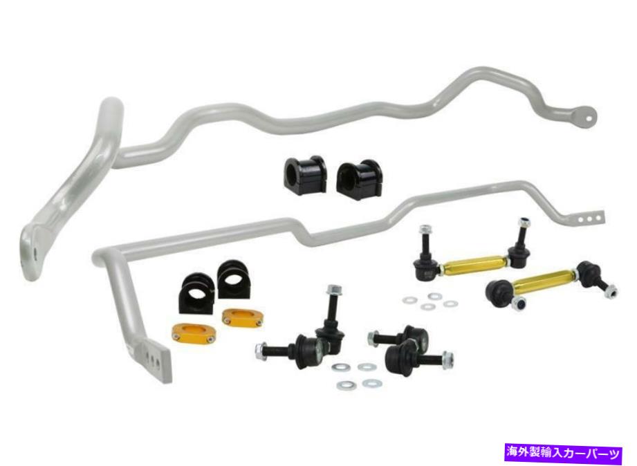 サスペンション ホワイトラインパフォーマンススウェイバービークルキット-BMF48、BMR65XZ、KLC139、KLCに適合する Fits Whiteline Performance Sway Bar Vehicle Kit - Bmf48, Bmr65Xz, Klc139 And Klc【並行輸入品】