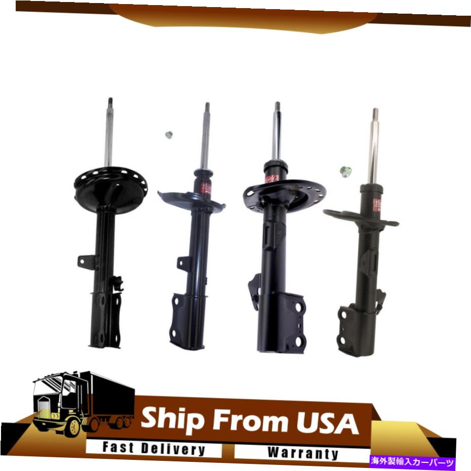 サスペンション KYBストラットショックアブソーバーフロントフロント＆リア4 PC 10 Highl＆ER（FWD; FWD; FWD）_WT KYB Strut Shock Absorber-Front&Rear-4 PCS For 10 HIGHL&ER(FWD;From 8/10;FWD) _WT【並行輸入品】