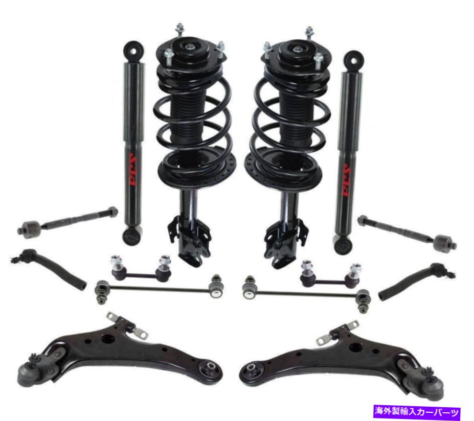 サスペンション フロントコンプリートストラット12PCキットレクサス10-15 RX350（電子サスペンションなし） Front Complete Struts 12PC KIT Lexus 10-15 RX350 (Without Electronic Suspension)【並行輸入品】